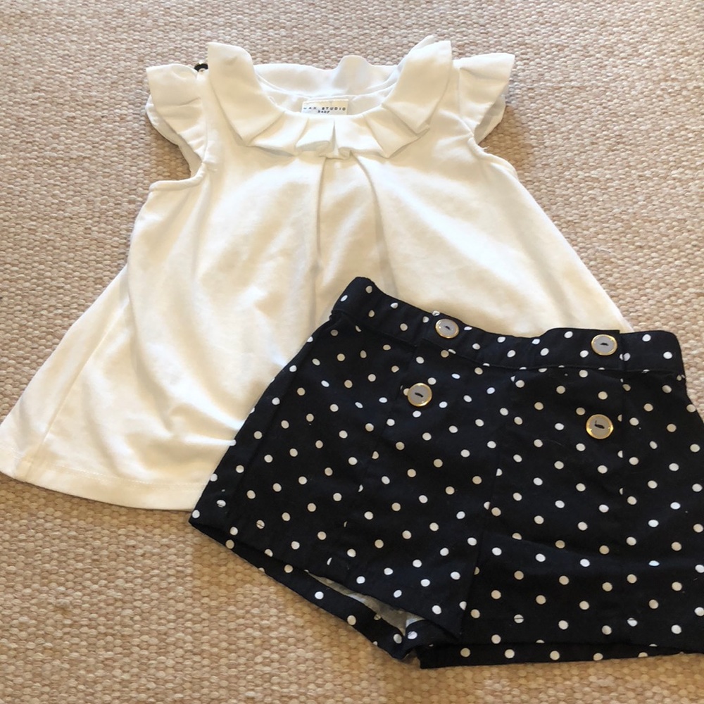 Max Studio Shorts and Top Set